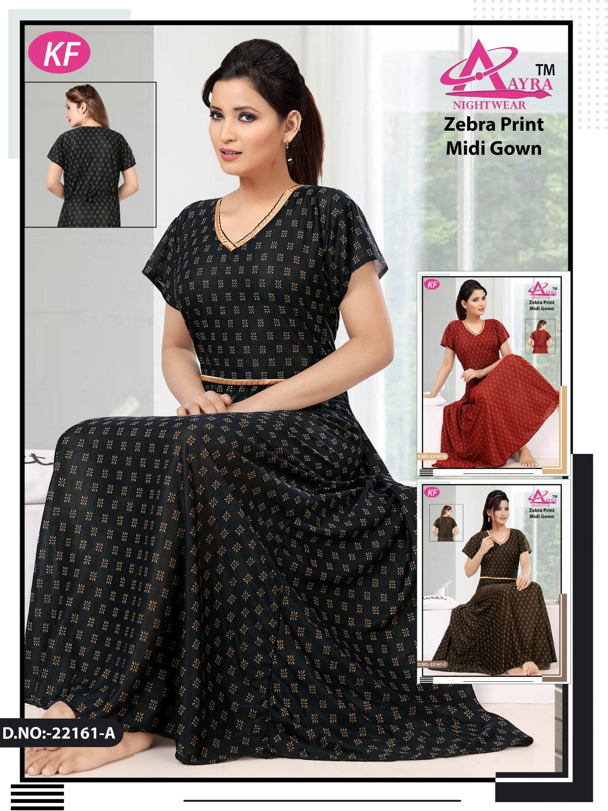 Design-10 Aayra Night Gowns