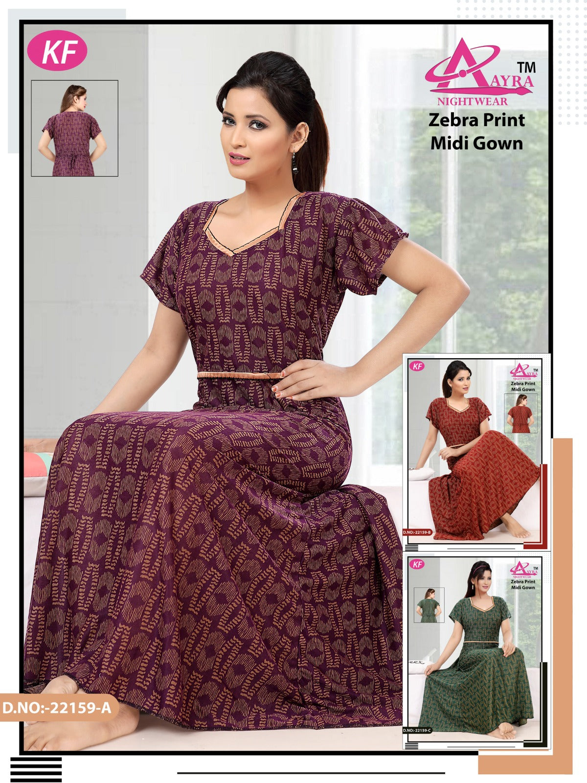 Design-10 Aayra Night Gowns