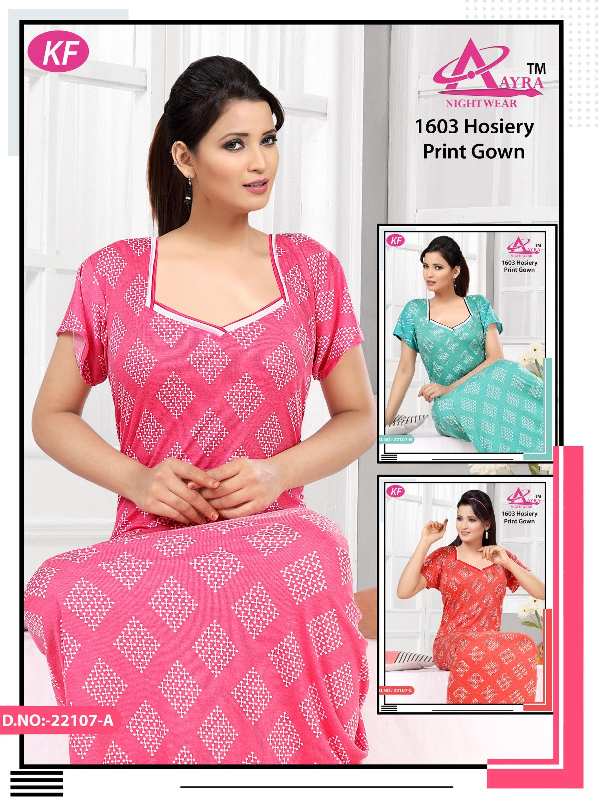 Design-11 Aayra Night Gowns