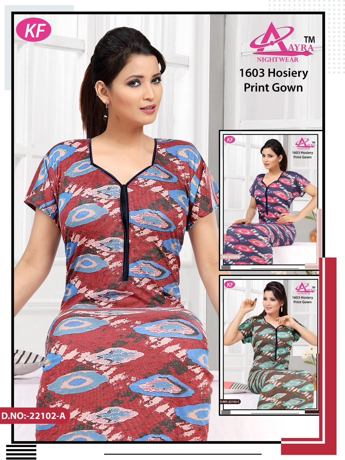 Design-11 Aayra Night Gowns