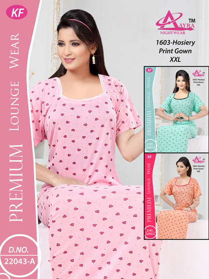 Design-12 Aayra Night Gowns