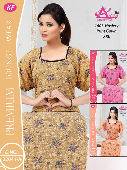 Design-12 Aayra Night Gowns