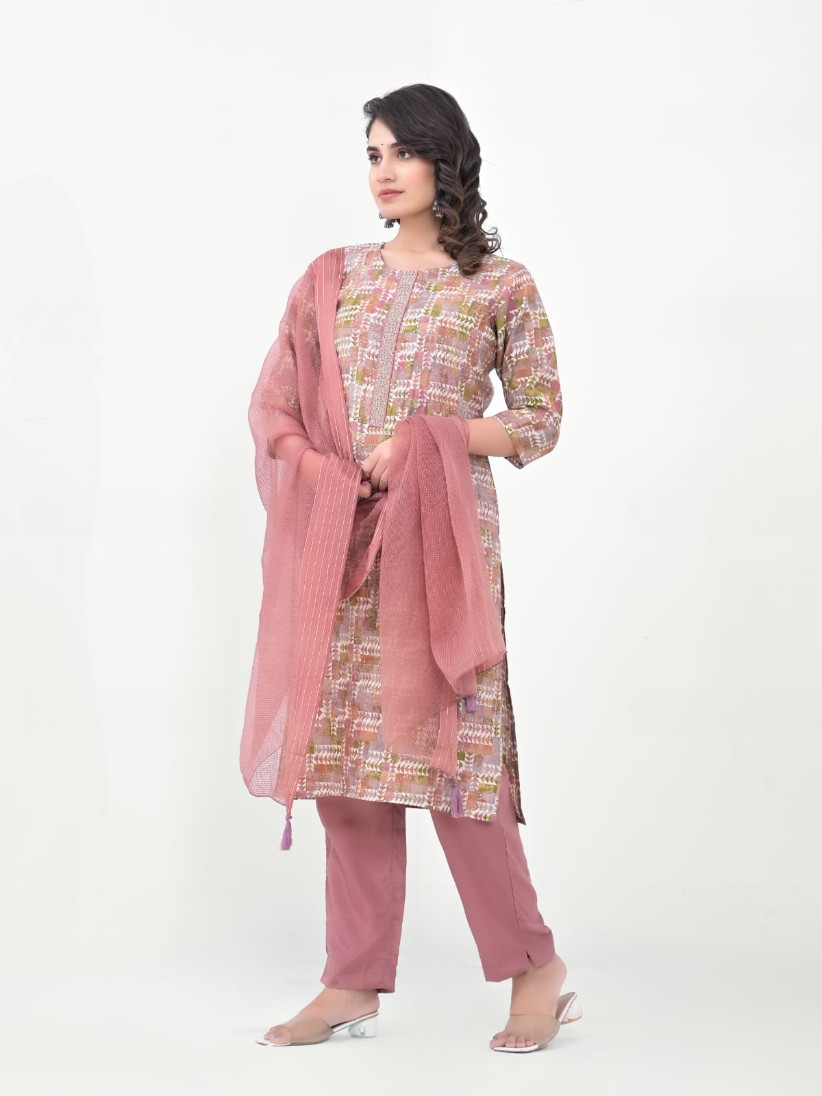 Design-2 Label Khoj Readymade Pant Style Suits