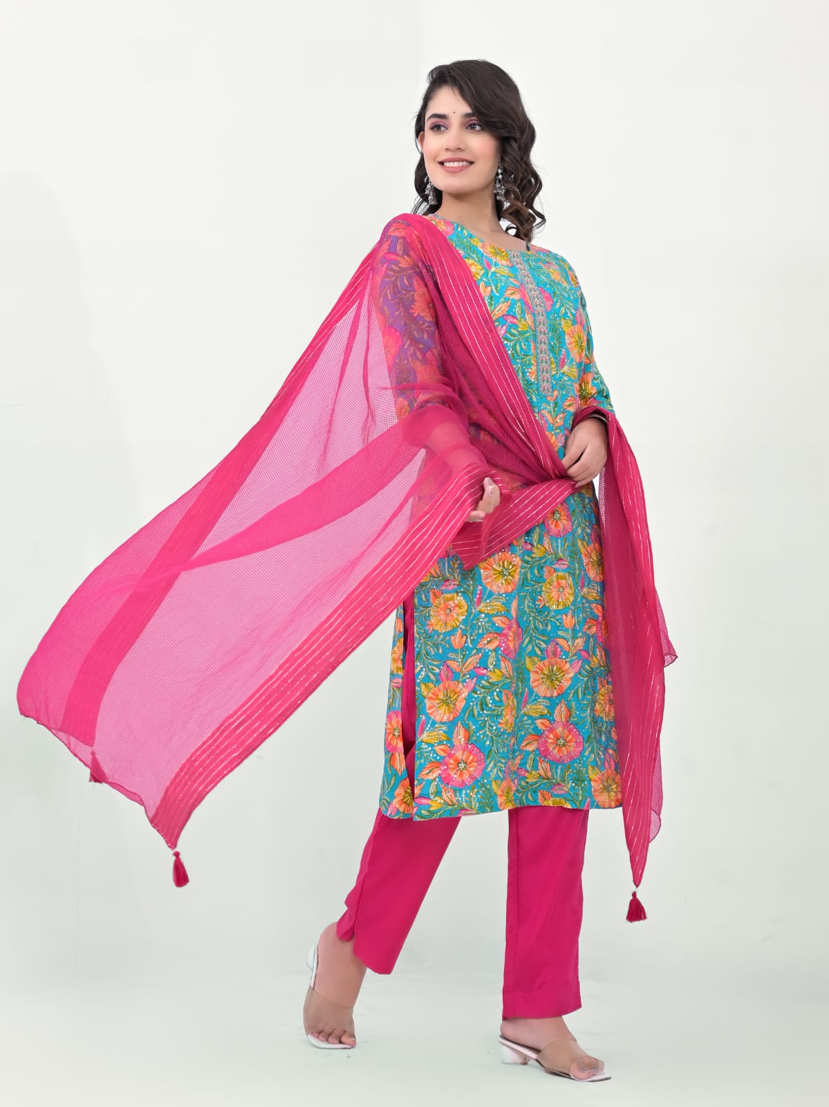 Design-2 Label Khoj Readymade Pant Style Suits
