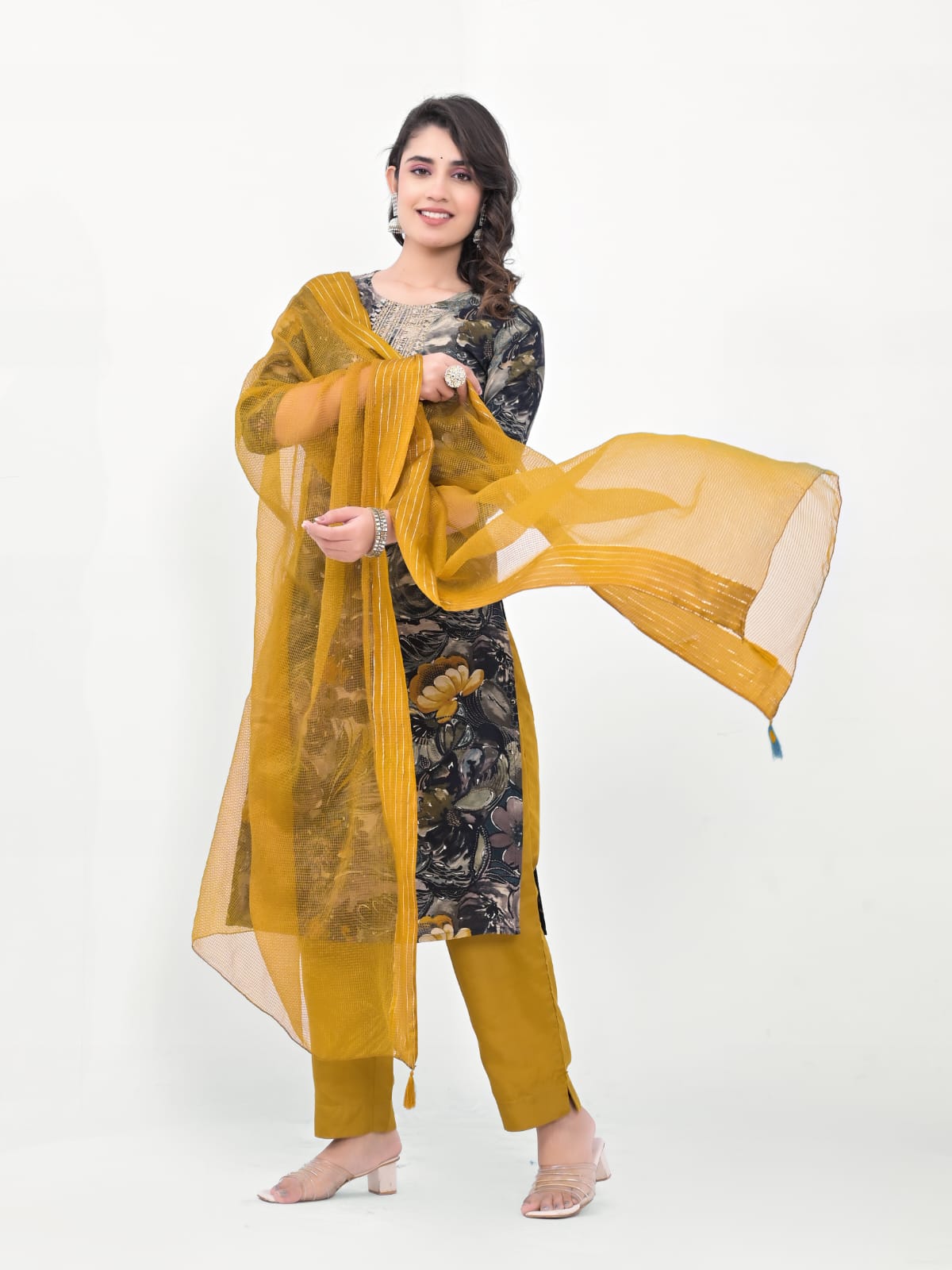 Design-2 Label Khoj Readymade Pant Style Suits