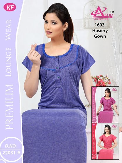 Design-6 Aayra Hosiery Night Gowns
