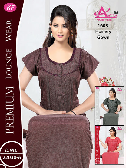 Design-6 Aayra Hosiery Night Gowns