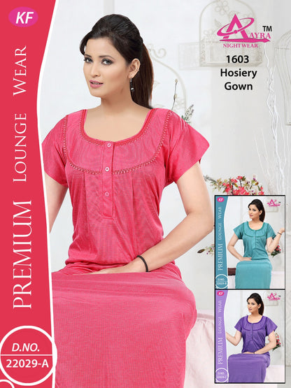 Design-6 Aayra Hosiery Night Gowns