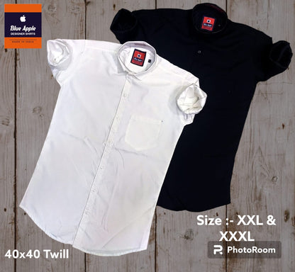 Design 21 Blue Apple Mens Shirts