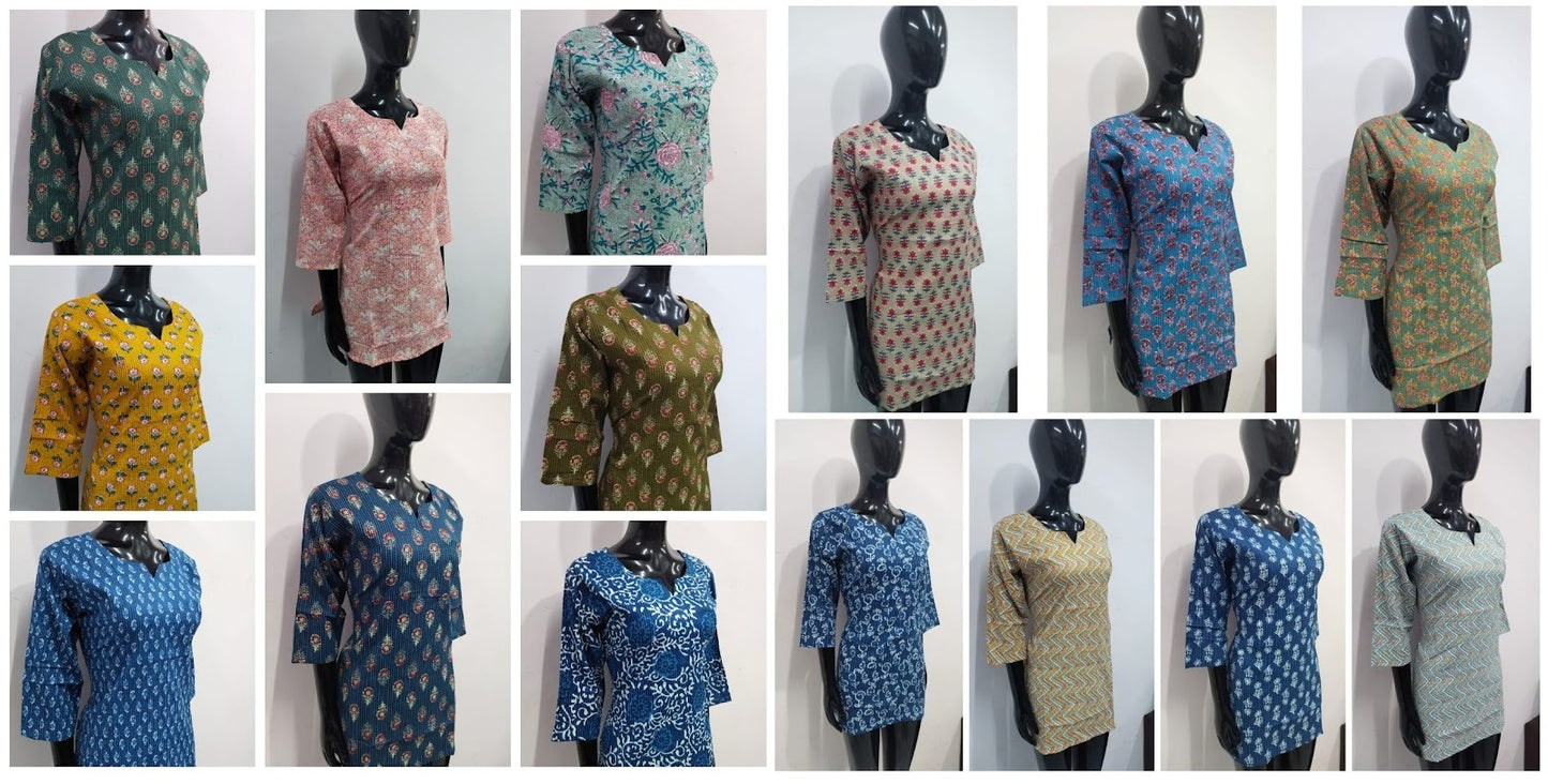 Design 28 Biljal Short Kurtis