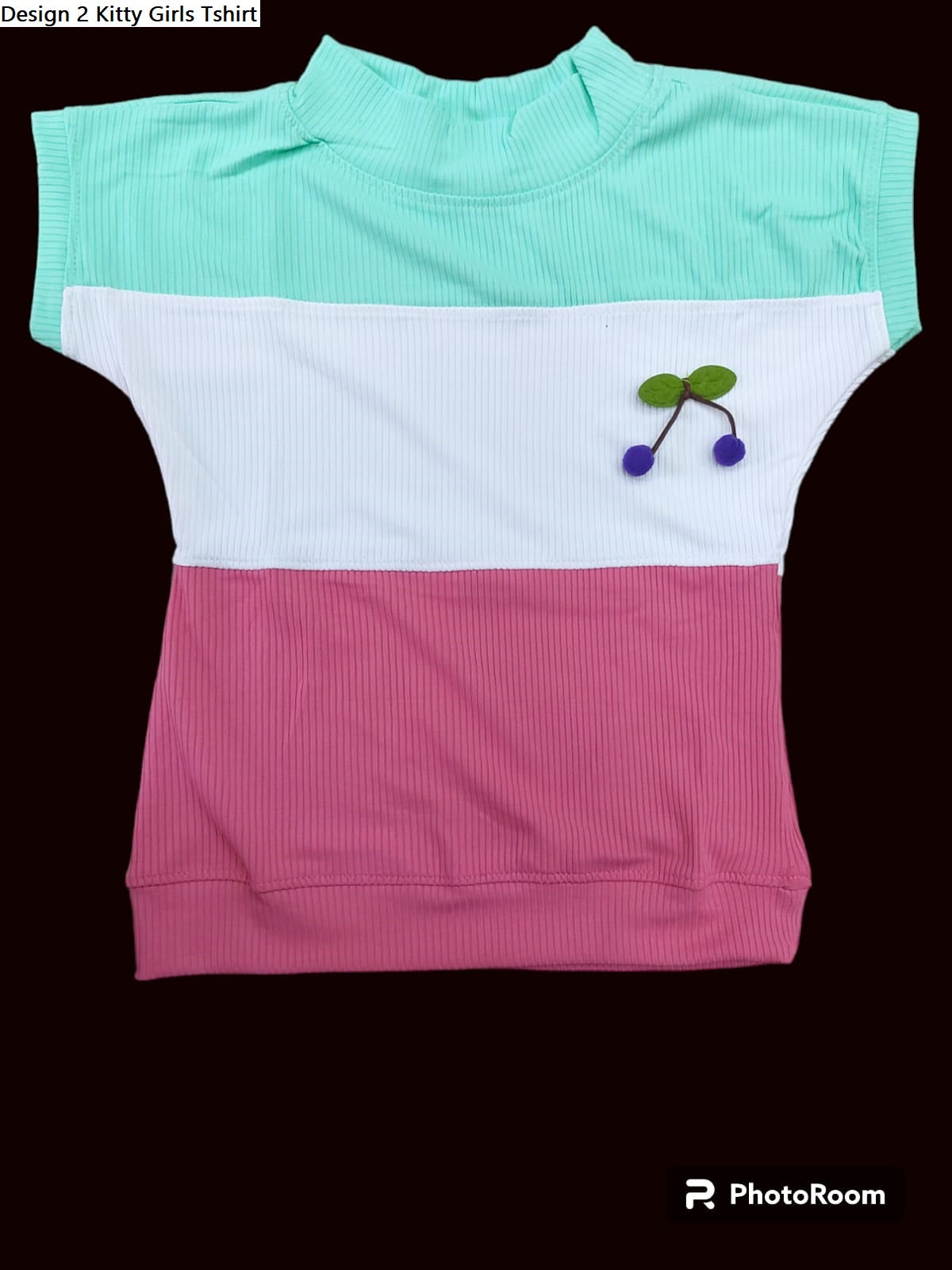 Design 2 Kitty Girls Tshirt