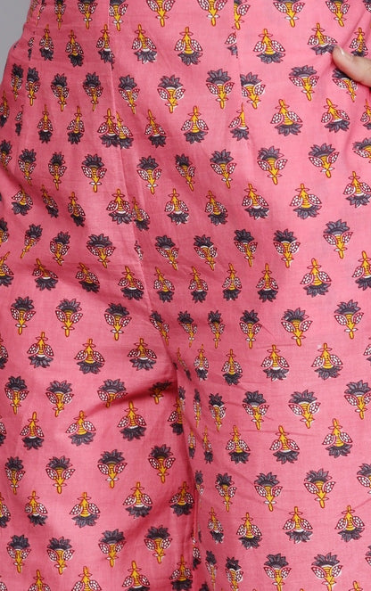 Design 3 Ganpati Cotton Readymade Plazzo Style Suits