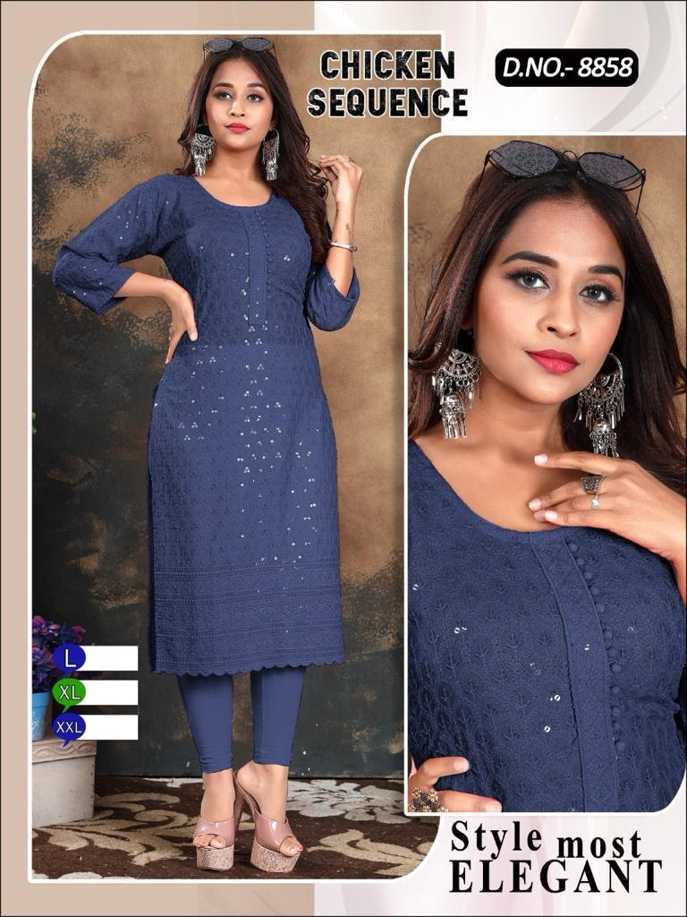 Buy online Pack Of 3 Printed Straight Kurti from winter wear for Women by  Indiweaves for ₹2669 at 57% off | 2024 Limeroad.com