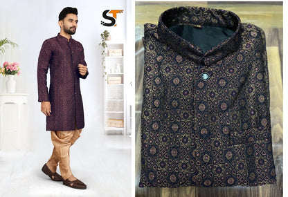 Dhoti-0102 Salas Mens Kurta Pajama