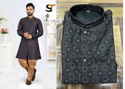 Dhoti-0102 Salas Mens Kurta Pajama