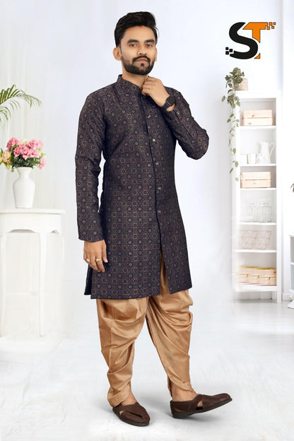 Dhoti-0102 Salas Mens Kurta Pajama