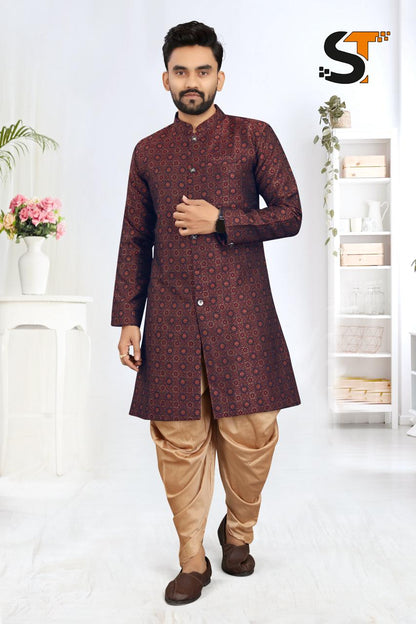 Dhoti-0102 Salas Mens Kurta Pajama