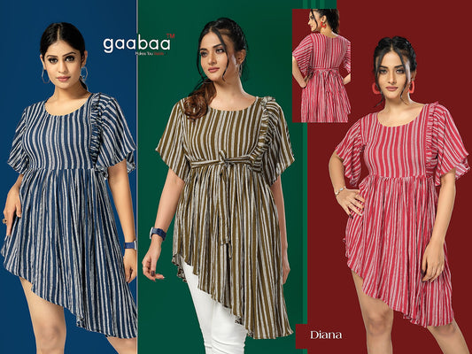 Diana Gaabaa Reyon Stylish Tops