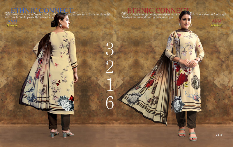 Digital Series-3200 Vaishali Fashions Crape Pant Style Suits