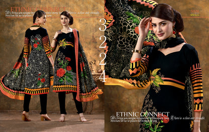 Digital Series-3200 Vaishali Fashions Crape Pant Style Suits