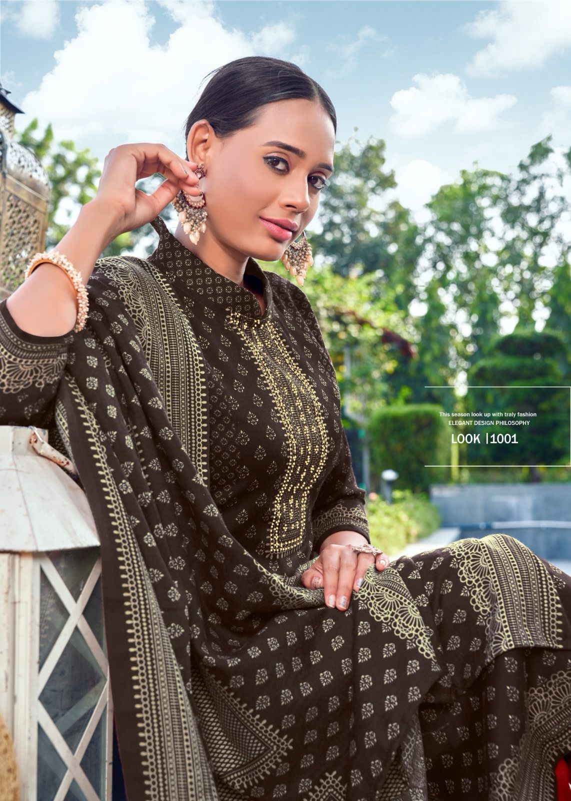 Dilara Roli Moli Pashmina Suits