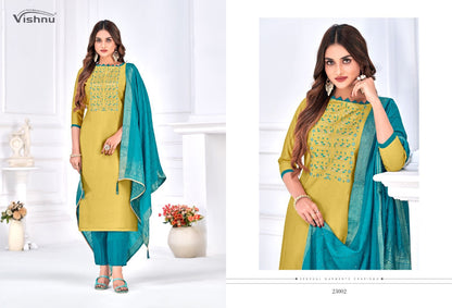 Dilnaaz Vishnu Impex Silk Pant Style Suits