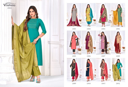 Dilnaaz Vishnu Impex Silk Pant Style Suits