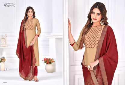 Dilnaaz Vishnu Impex Silk Pant Style Suits