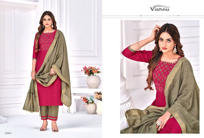 Dilnaaz Vishnu Impex Silk Pant Style Suits