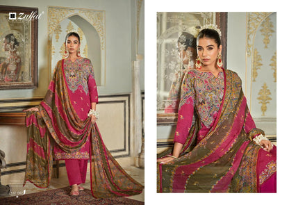 Dilruba Zulfat Designer Cotton Karachi Salwar Suits