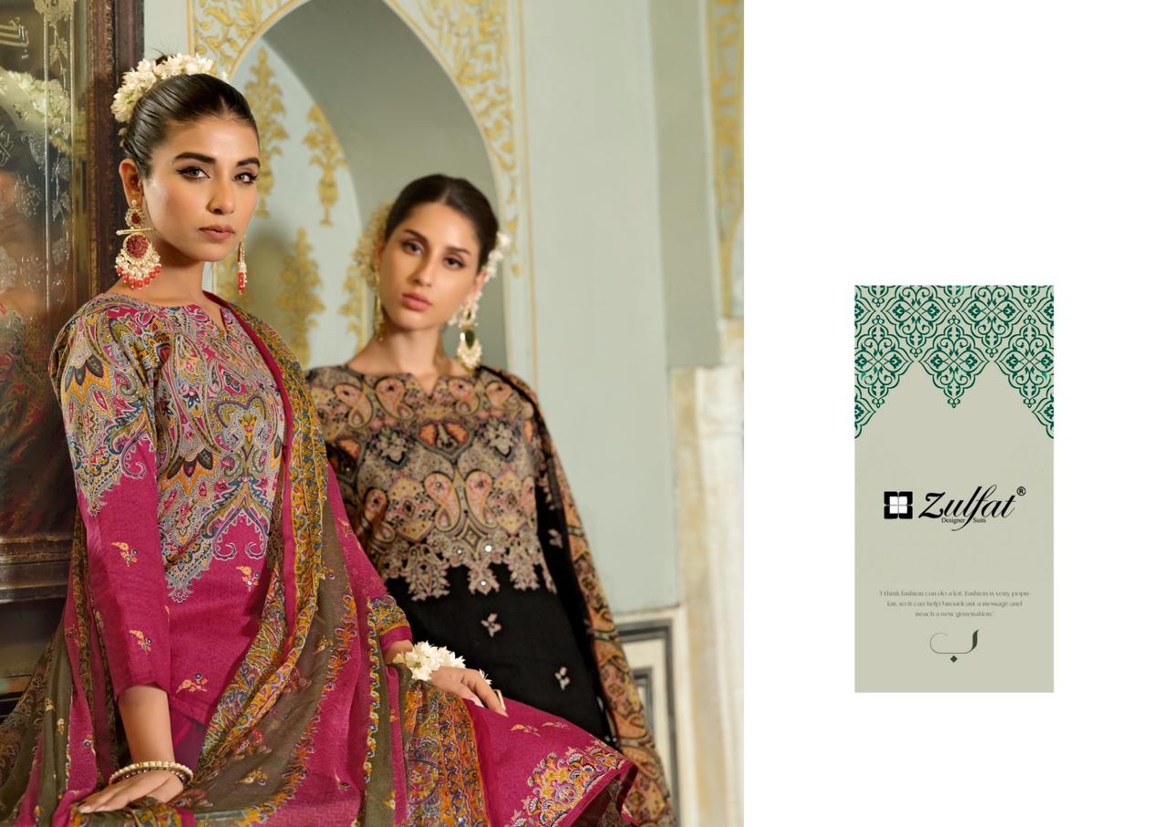 Dilruba Zulfat Designer Cotton Karachi Salwar Suits