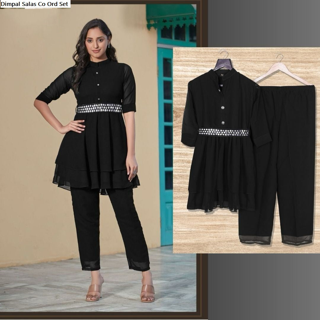 Dimpal Salas Georgette Co Ord Set