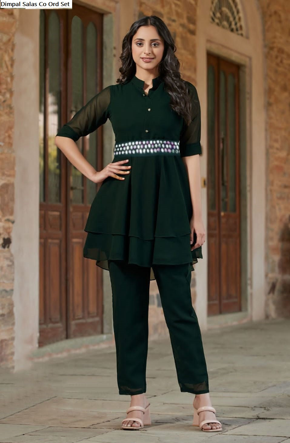 Dimpal Salas Georgette Co Ord Set