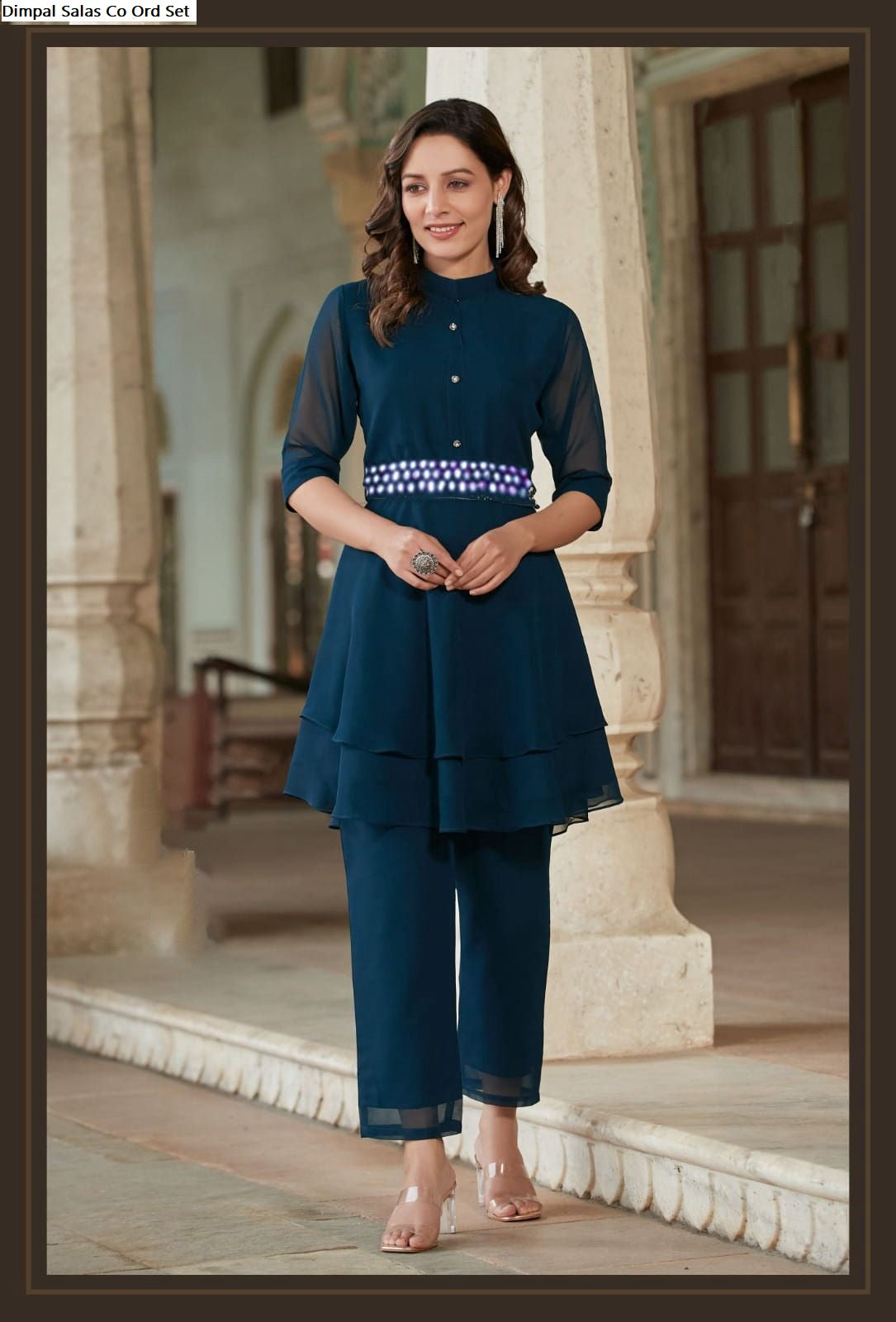 Dimpal Salas Georgette Co Ord Set