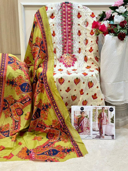 Dn 1190 Ab Mehboob Tex Cotton Pakistani Salwar Suits