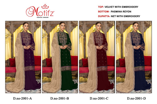 Dn 2001 Motifz Velvet Suits