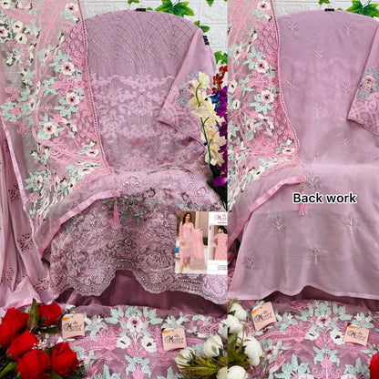 Dn 301 Abcd Motifz Georgette Pakistani Salwar Suits