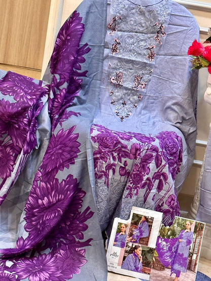 Dno 1159 Ab Mehboob Tex Cotton Pakistani Salwar Suits