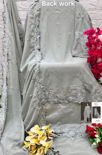 Dno 417 Motifz Georgette Pakistani Salwar Suits