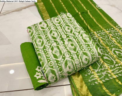 Dobby Material 2411 Balajit Salwar Suits