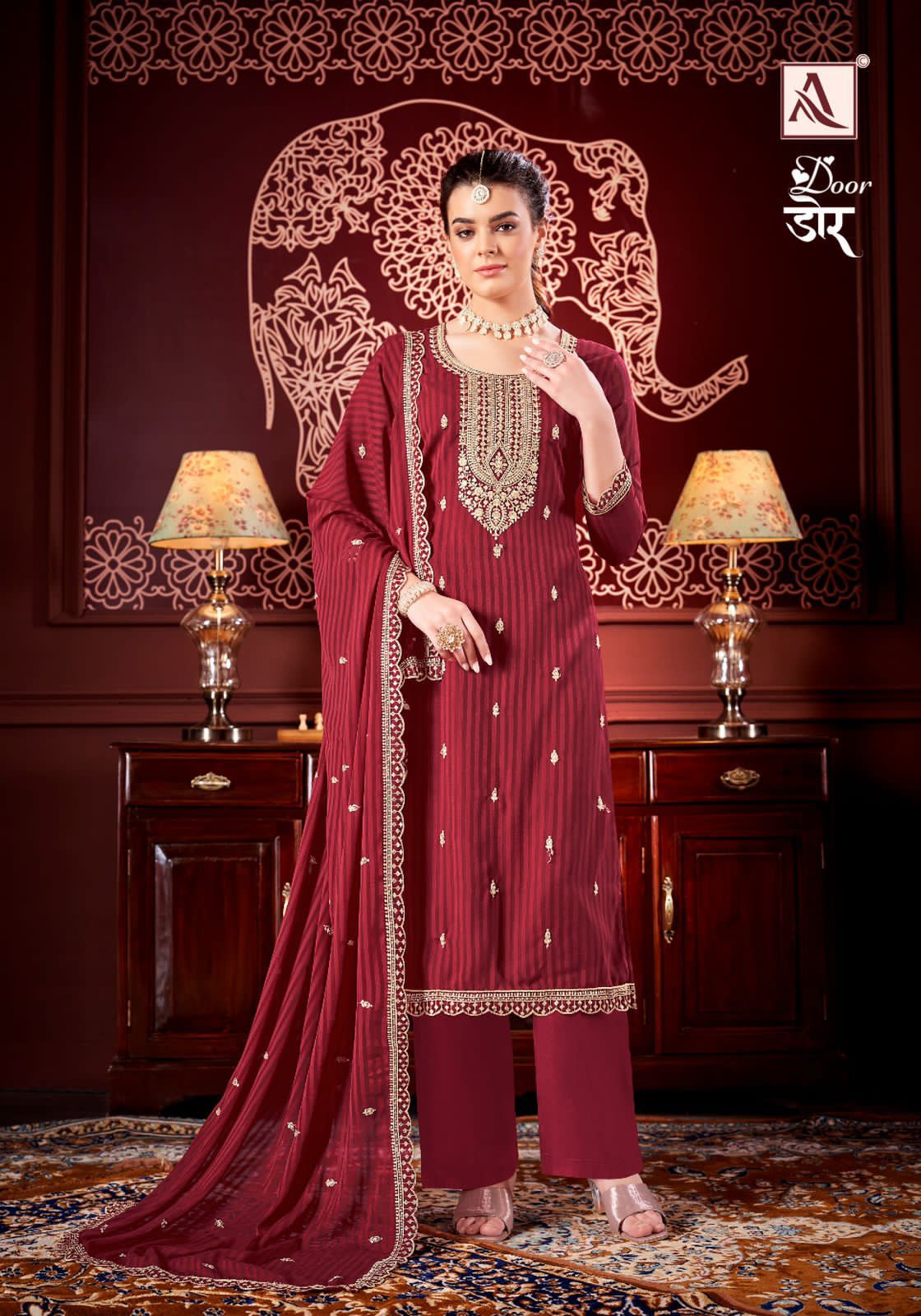 Door Alok Weaving Pant Style Suits