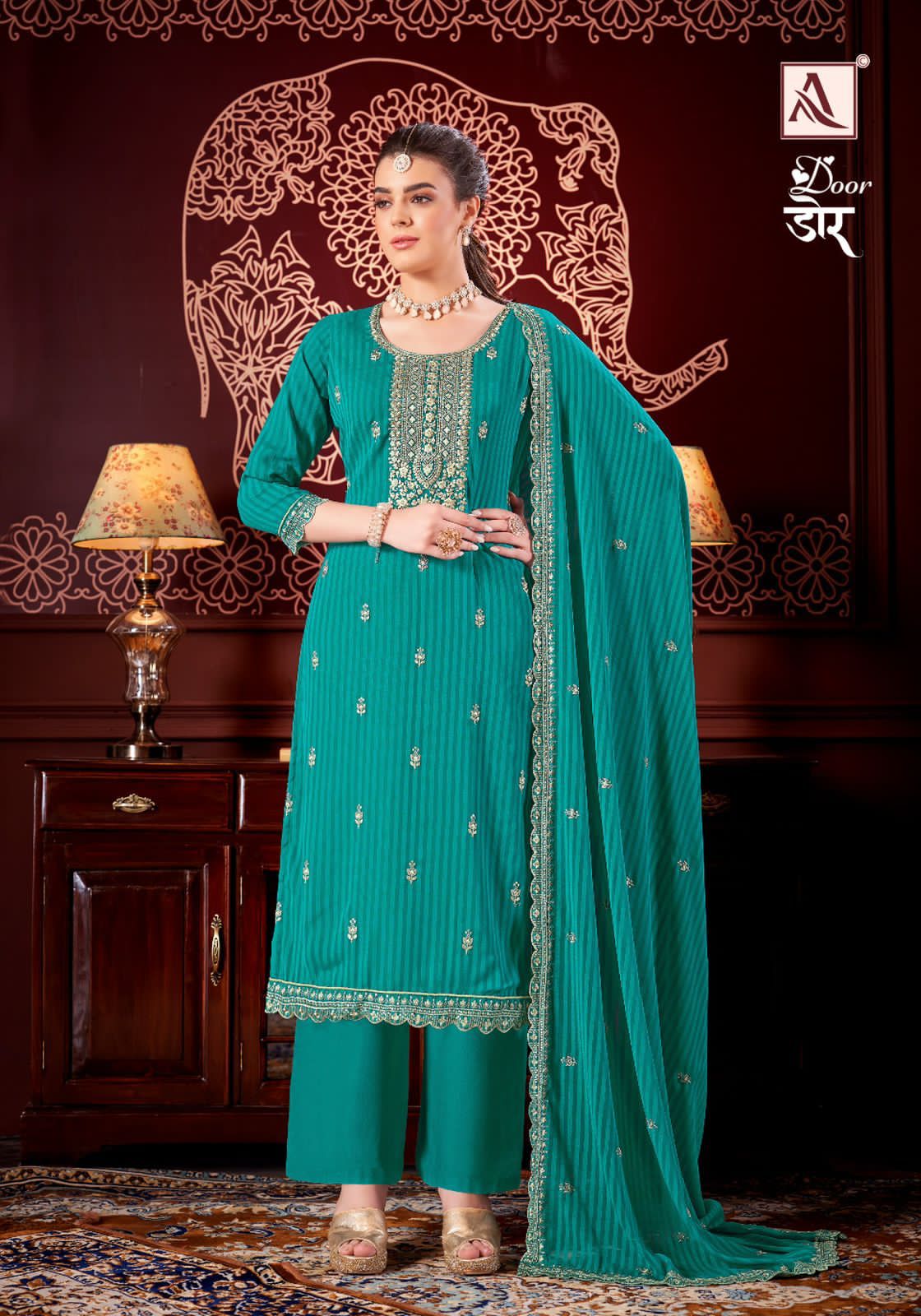 Door Alok Weaving Pant Style Suits