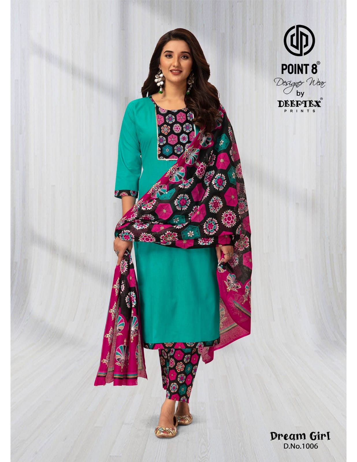 Dream Girl Vol 1 Deeptex Prints Cotton Readymade Pant Style Suits
