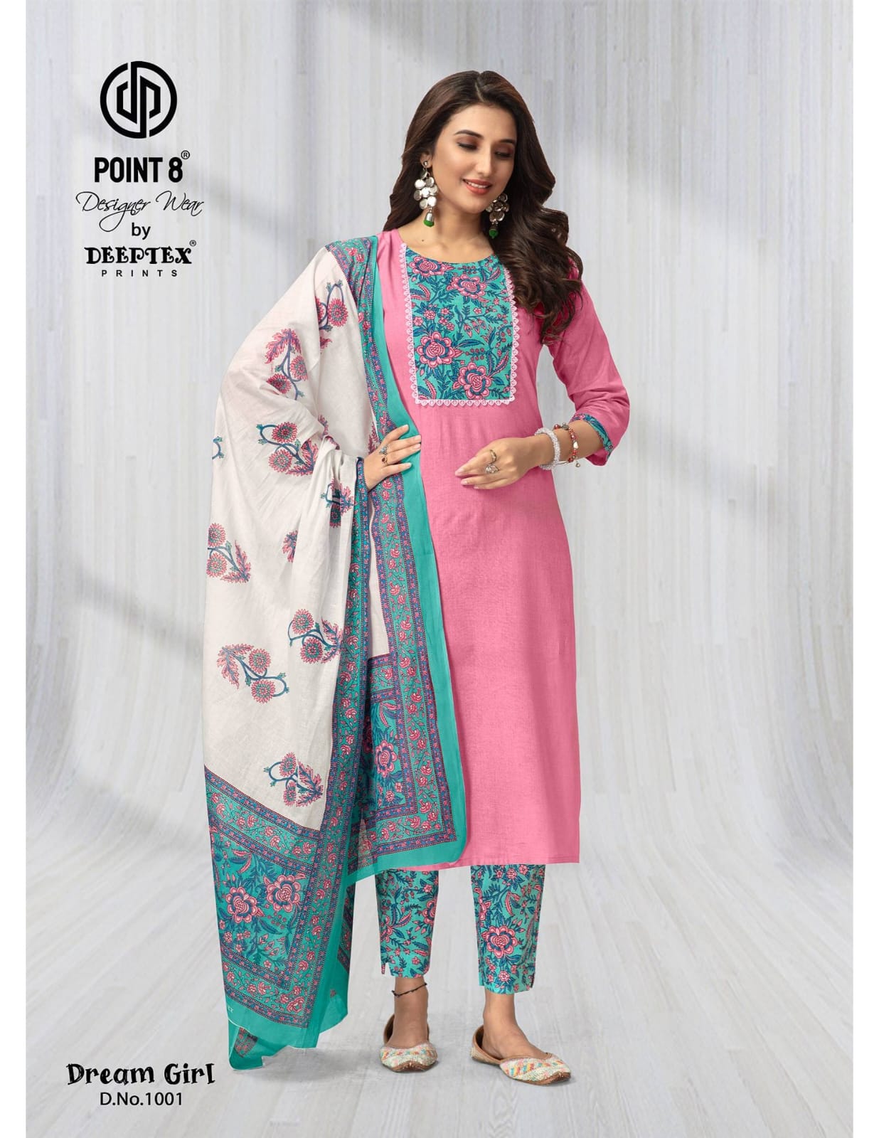 Dream Girl Vol 1 Deeptex Prints Cotton Readymade Pant Style Suits