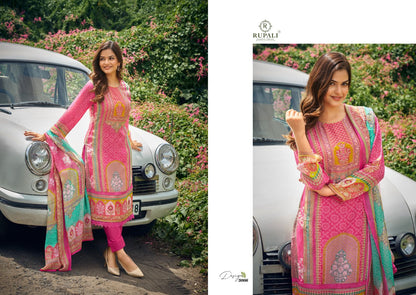 Dream Valley Vol 3 Rupali Jaam Cotton Pant Style Suits