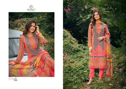 Dream Valley Vol 3 Rupali Jaam Cotton Pant Style Suits