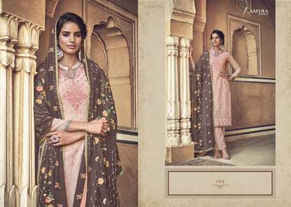 Dream Vol 2 Amyra Designer Georgette Pant Style Suits