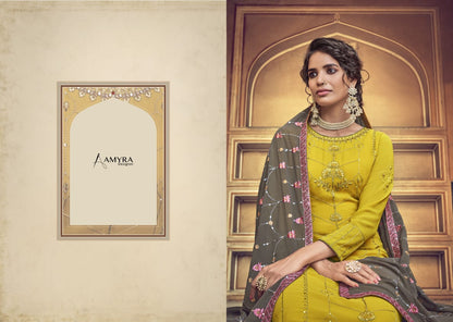 Dream Vol 2 Amyra Designer Georgette Pant Style Suits