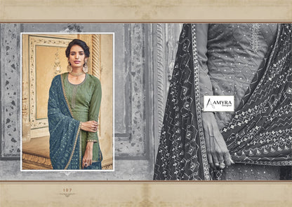 Dream Vol 2 Amyra Designer Georgette Pant Style Suits