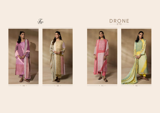 Drone Eye Tm Organza Pant Style Suits